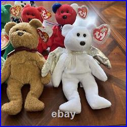 Ty Beanie Babies Vintage Bear Plush Toys Rare Tag Error ST And Tush Tags