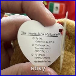 Ty Beanie Babies Vintage Bear Plush Toys Rare Tag Error ST And Tush Tags