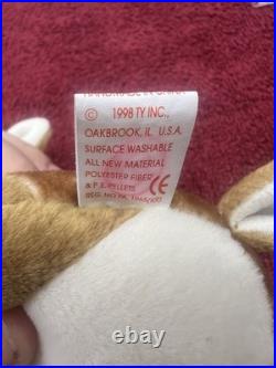 Ty Beanie Babies Whisper Deer 1997 1998 RARE, ERRORS (Retired, Baby)