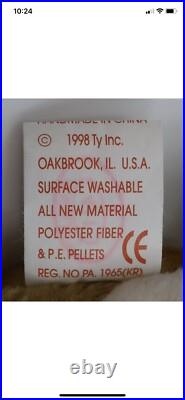 Ty Beanie Babies Whisper Deer 1997 1998 RARE, ERRORS (Retired, Baby)