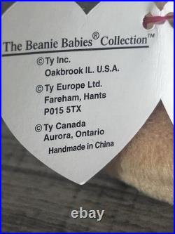 Ty Beanie Babies Wrinkles Bulldog 1996 RARE