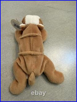 Ty Beanie Babies Wrinkles Bulldog 1996 RARE
