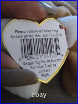 Ty Beanie Babies Wrinkles Bulldog Rare Tag Errors