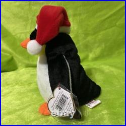 Ty Beanie Babies Zero the Penguin 1998 MWMT Rare box stored