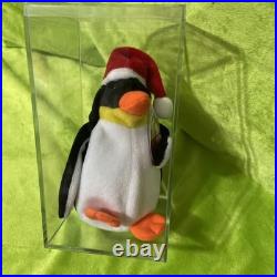 Ty Beanie Babies Zero the Penguin 1998 MWMT Rare box stored