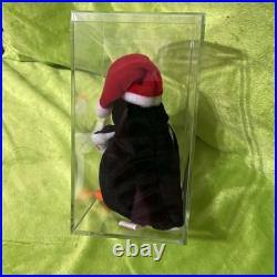 Ty Beanie Babies Zero the Penguin 1998 MWMT Rare box stored
