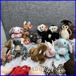 Ty Beanie Babies Zoo Safari Farm Dinosaur Birds Animals RARE Mint Condition