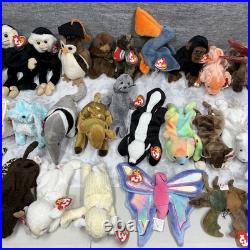 Ty Beanie Babies Zoo Safari Farm Dinosaur Birds Animals RARE Mint Condition