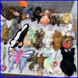 Ty Beanie Babies Zoo Safari Farm Dinosaur Birds Animals RARE Mint Condition