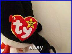 Ty Beanie Baby 1997 Retired Puffer The Puffin with Tag Errors Mint Rare