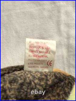 Ty Beanie Baby 1999 Cheeks Limited Edition Ty Beanie Baby RARE TAG ERROR Ty Beanie Baby 1999 Cheeks Limited Edition Ty Beanie Baby RARE TAG ERROR