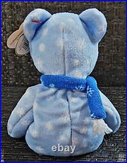 Ty Beanie Baby 1999 Holiday Teddy Bear Rare, Retired, witherrors Perfect Condition