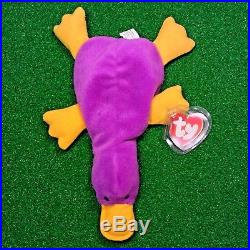 Ty Beanie Baby 1st Generation Patti The Platypus Original 9 Plush Toy Very Rare