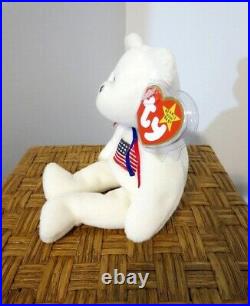 Ty Beanie Baby 4th Gen. Libearty Beanine with a Very Rare Mint Summer Olympics Tag