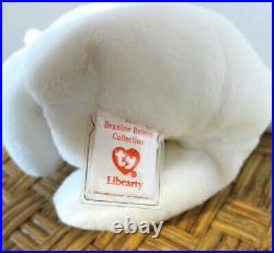 Ty Beanie Baby 4th Gen. Libearty Beanine with a Very Rare Mint Summer Olympics Tag