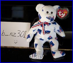Ty Beanie Baby'Aotearoa' (New Zealand) with rare FLAG NOSE MWMT