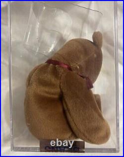 Ty Beanie Baby Babie Rare 2nd Gen Tag New Face NF Brown Teddy Athen TBB