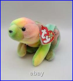 Ty Beanie Baby Babies 1998 / 1999 Sammy the Bear Rare With Errors Retired