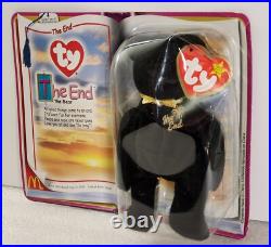 Ty Beanie Baby Babies McDonald's The End the Bear DOB 1999 RARE ERROR BEAR (2)