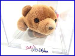 Ty Beanie Baby Babies Rare 1st Gen UK Tag Brownie Korean TBB Authenticated MWNMT