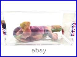 Ty Beanie Baby Babies Rare 3rd 1st Gen Lizzy Tie-Dyed TBB Authenticated MWMT-MQ