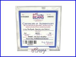 Ty Beanie Baby Babies Rare 3rd 1st Gen Lizzy Tie-Dyed TBB Authenticated MWMT-MQ