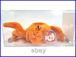 Ty Beanie Baby Babies Rare 3rd 1st Gen Orange Digger TBB Authenticated MWMT-MQ Ty Beanie Baby Babies Rare 3rd 1st Gen Orange Digger TBB Authenticated MWMT-MQ