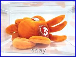 Ty Beanie Baby Babies Rare 3rd 1st Gen Orange Digger TBB Authenticated MWMT-MQ