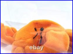 Ty Beanie Baby Babies Rare 3rd 1st Gen Orange Digger TBB Authenticated MWMT-MQ Ty Beanie Baby Babies Rare 3rd 1st Gen Orange Digger TBB Authenticated MWMT-MQ