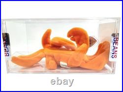 Ty Beanie Baby Babies Rare 3rd 1st Gen Orange Digger TBB Authenticated MWMT-MQ Ty Beanie Baby Babies Rare 3rd 1st Gen Orange Digger TBB Authenticated MWMT-MQ