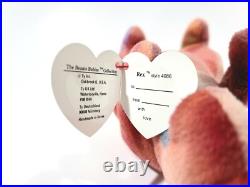 Ty Beanie Baby Babies Rare 3rd 1st Gen Tag Rex Korea / China Mismatched MWNMT