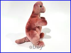 Ty Beanie Baby Babies Rare 3rd 1st Gen Tag Rex Korea / China Mismatched MWNMT