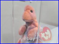 Ty Beanie Baby Babies Rare 3rd 1st Gen Tag Rex TBB Authenticated MWCT