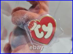 Ty Beanie Baby Babies Rare 3rd 1st Gen Tag Rex TBB Authenticated MWCT