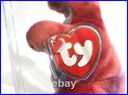 Ty Beanie Baby Babies Rare 3rd 1st Gen Tag Rex TBB Authenticated MWMT-MQ