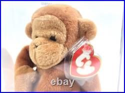 Ty Beanie Baby Babies Rare 3rd 2nd Gen Bongo Tan Tail TBB Authenticated MWNMT