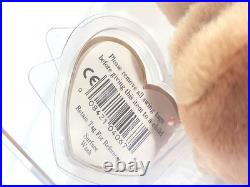 Ty Beanie Baby Babies Rare 3rd 2nd Gen Bongo Tan Tail TBB Authenticated MWNMT