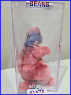 Ty Beanie Baby Babies Rare 3rd 2nd Gen Tag Rex CANADIAN TBB Authenticated MWCT