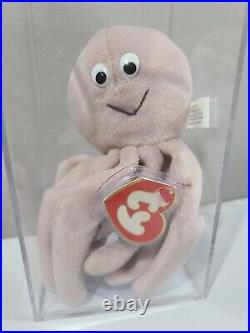 Ty Beanie Baby Babies Rare 3rd Gen Tag Tan Inky TBB Authenticated MWNMT