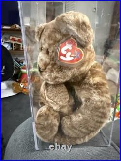 Ty Beanie Baby Babies Rare Billionaire #1 Bear Authentic with Certificate