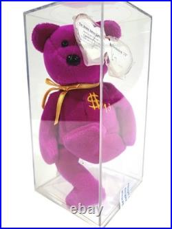 Ty Beanie Baby Babies Rare Billionaire #13 Bear Signed Peggy G Auth'd MWMT-MQ Ty Beanie Baby Babies Rare Billionaire #13 Bear Signed Peggy G Auth'd MWMT-MQ