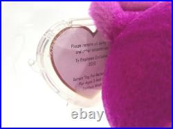 Ty Beanie Baby Babies Rare Billionaire #13 Bear Signed Peggy G Auth'd MWMT-MQ Ty Beanie Baby Babies Rare Billionaire #13 Bear Signed Peggy G Auth'd MWMT-MQ