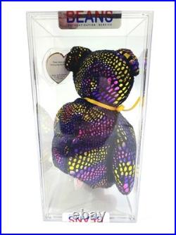 Ty Beanie Baby Babies Rare Billionaire #19 Bear Signed TBB Authenticated MWMT-MQ