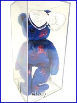Ty Beanie Baby Babies Rare Billionaire #7 Bear Signed Peggy G Auth'd MWMT-MQ Ty Beanie Baby Babies Rare Billionaire #7 Bear Signed Peggy G Auth'd MWMT-MQ