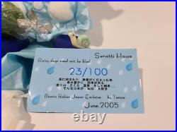 Ty Beanie Baby Babies Rare Japan Promo Seratti House Rainy Days MWMT 100 Made Ty Beanie Baby Babies Rare Japan Promo Seratti House Rainy Days MWMT 100 Made