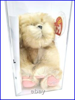 Ty Beanie Baby Babies Rare Senna Kun Pink Paws Japan TBB Authenticated MWMT-MQ