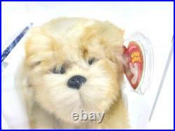 Ty Beanie Baby Babies Rare Senna Kun Pink Paws Japan TBB Authenticated MWMT-MQ