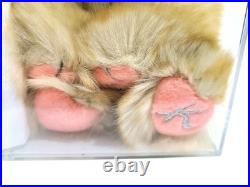 Ty Beanie Baby Babies Rare Senna Kun Pink Paws Japan TBB Authenticated MWMT-MQ