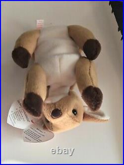 Ty Beanie Baby Babies Rare Whisper Deer Fawn 1997/1998 with tag errors Vintage