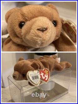 Ty Beanie Baby CUBBIE the Bear, Very Rare With 12 Errors And 9 Rarities